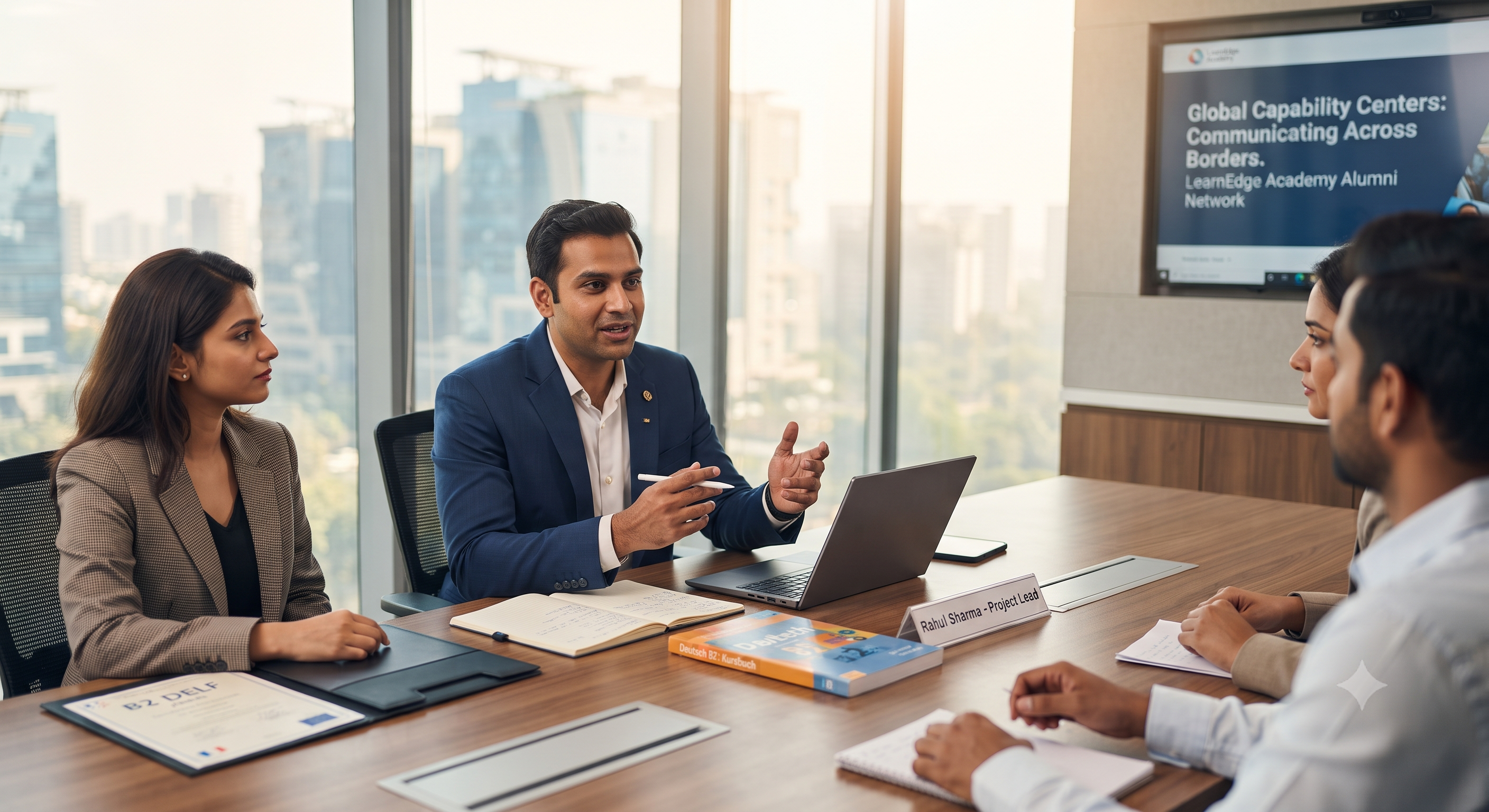 Beyond "Bonjour": How a B2-Level Foreign Language Changes Your Corporate Trajectory in Gurugram